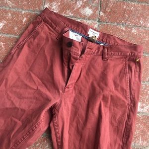Burnt Red Dockers